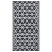Buitenkleed ARAKIL 190x290 cm PP zwart