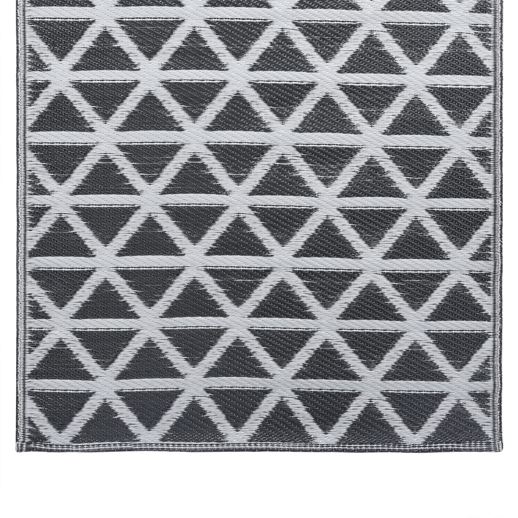 Buitenkleed ARAKIL 190x290 cm PP zwart