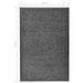 Deurmat wasbaar 60x90 cm antraciet