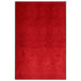 Deurmat wasbaar 120x180 cm rood