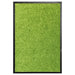 Deurmat wasbaar 40x60 cm groen