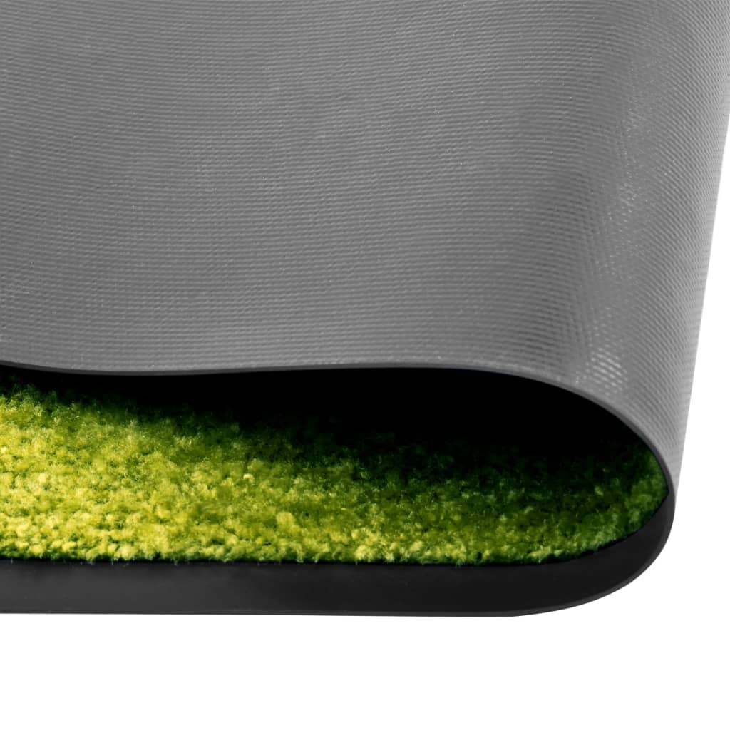 Deurmat wasbaar 40x60 cm groen