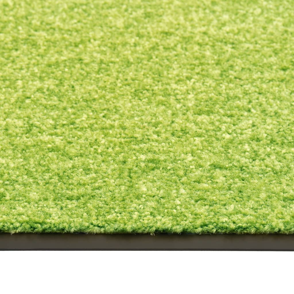 Deurmat wasbaar 40x60 cm groen