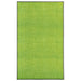 Deurmat wasbaar 90x150 cm groen