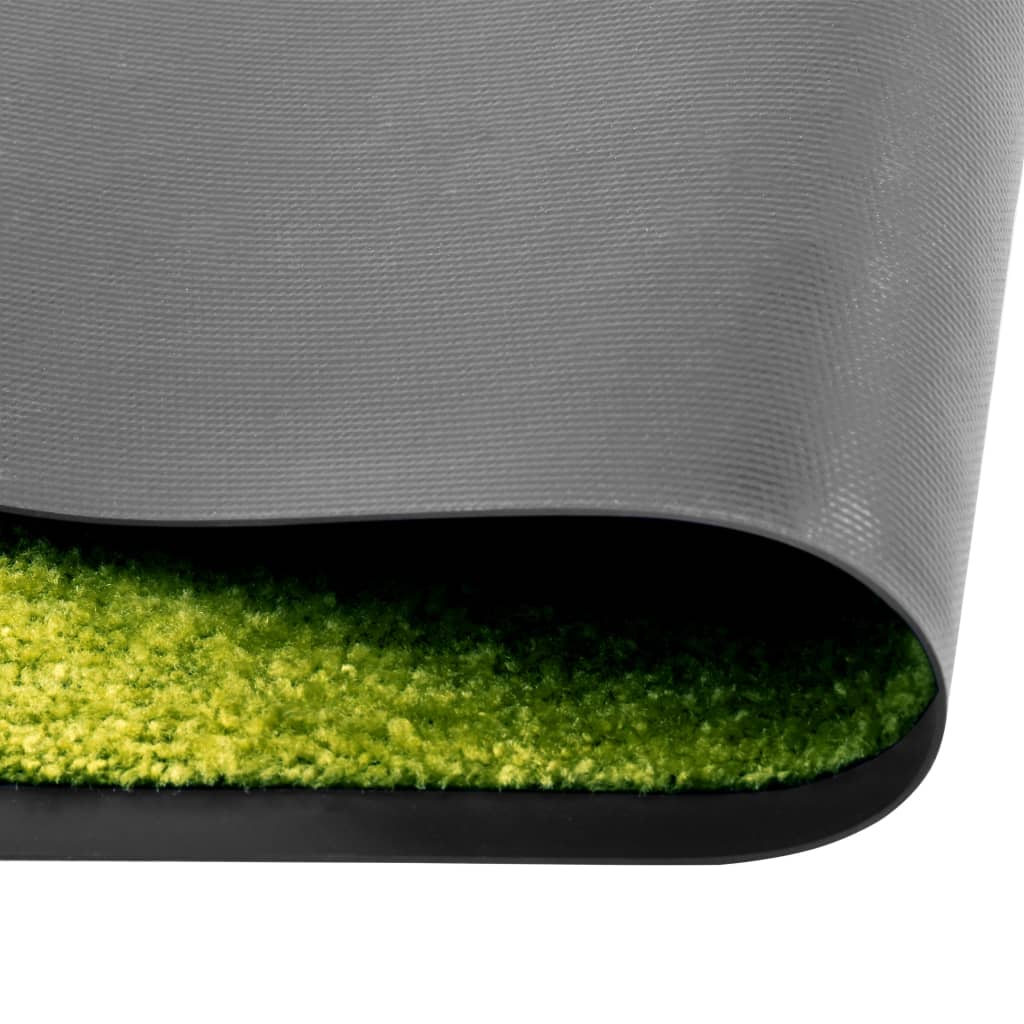 Deurmat wasbaar 90x150 cm groen