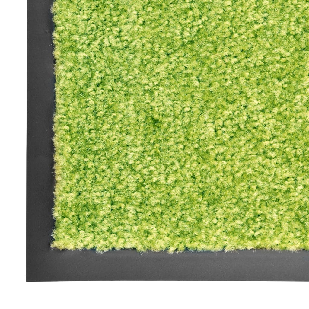 Deurmat wasbaar 120x180 cm groen