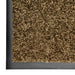 Deurmat wasbaar 60x180 cm bruin