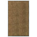 Deurmat wasbaar 90x150 cm bruin