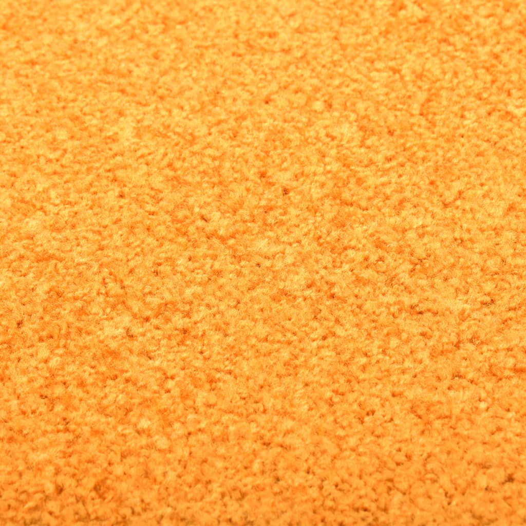 Deurmat wasbaar 60x180 cm oranje