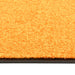 Deurmat wasbaar 90x120 cm oranje