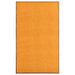 Deurmat wasbaar 90x150 cm oranje