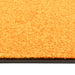 Deurmat wasbaar 120x180 cm oranje