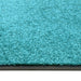Deurmat wasbaar 60x90 cm cyaan