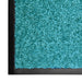 Deurmat wasbaar 90x150 cm cyaan