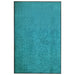 Deurmat wasbaar 120x180 cm cyaan