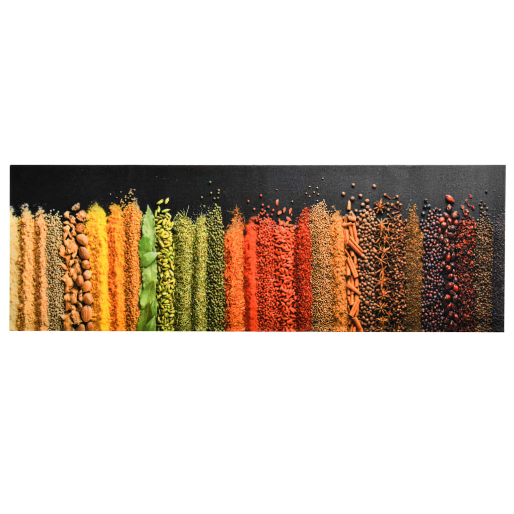 Keukenmat wasbaar Spice 60x180 cm