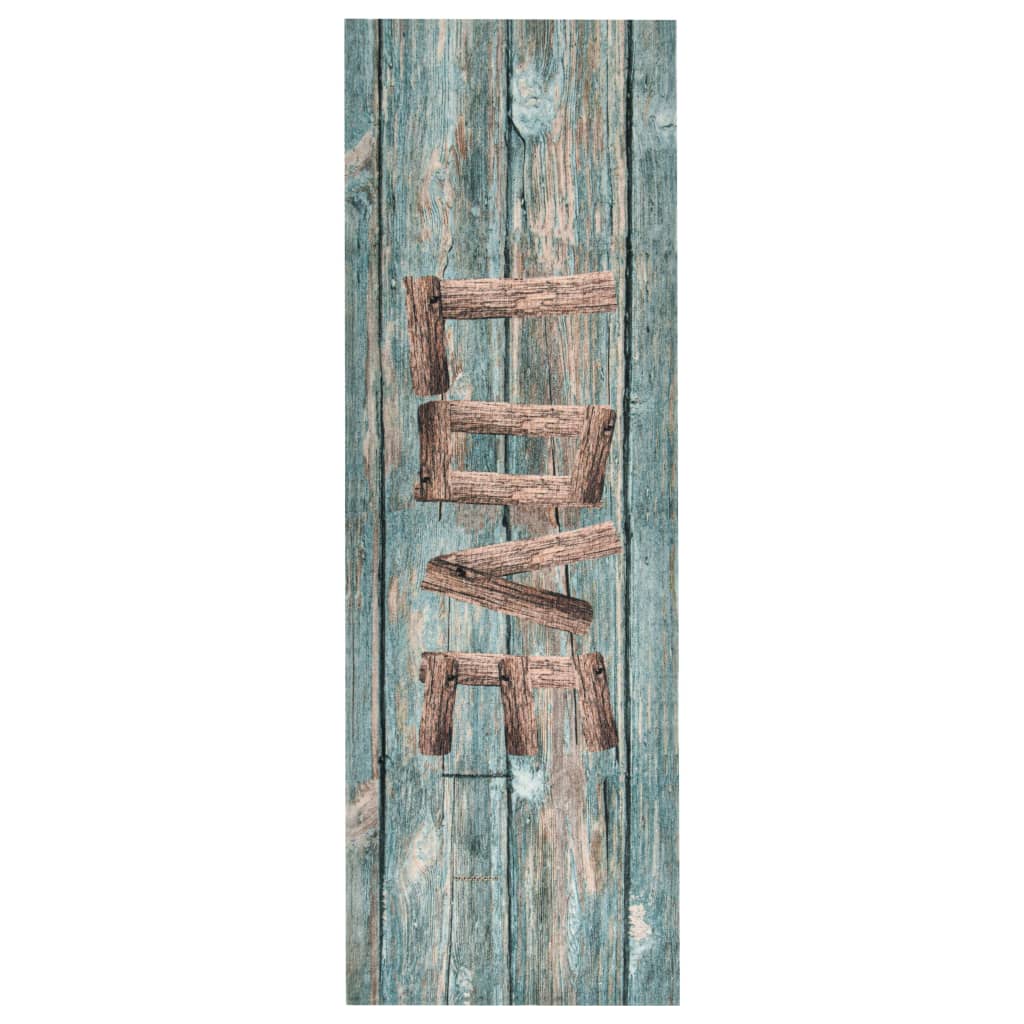 Keukenmat wasbaar Love 60x180 cm