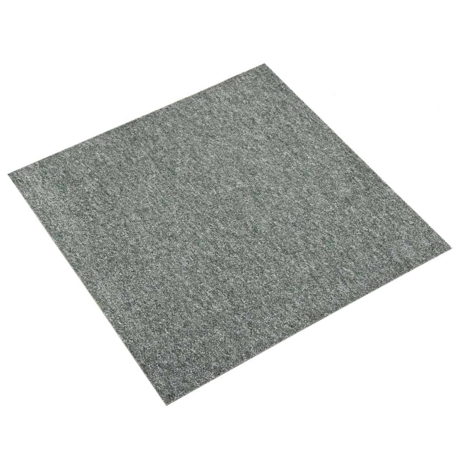 Tapijt 20 st Groen 50 x 50 cm 100% Polypropyleen