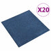 Tapijt 20 st Donkerblauw 50 x 50 cm 100% Polypropyleen