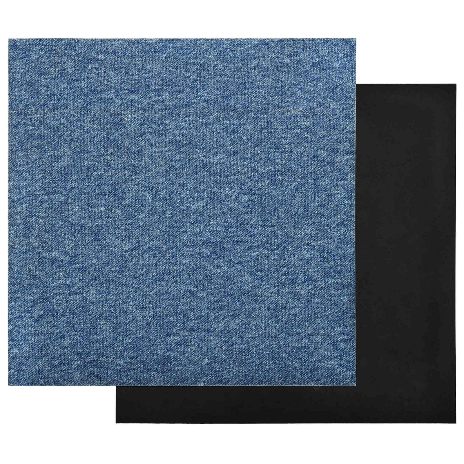 Tapijt 20 st Blauw 50 x 50 cm 100% Polypropyleen