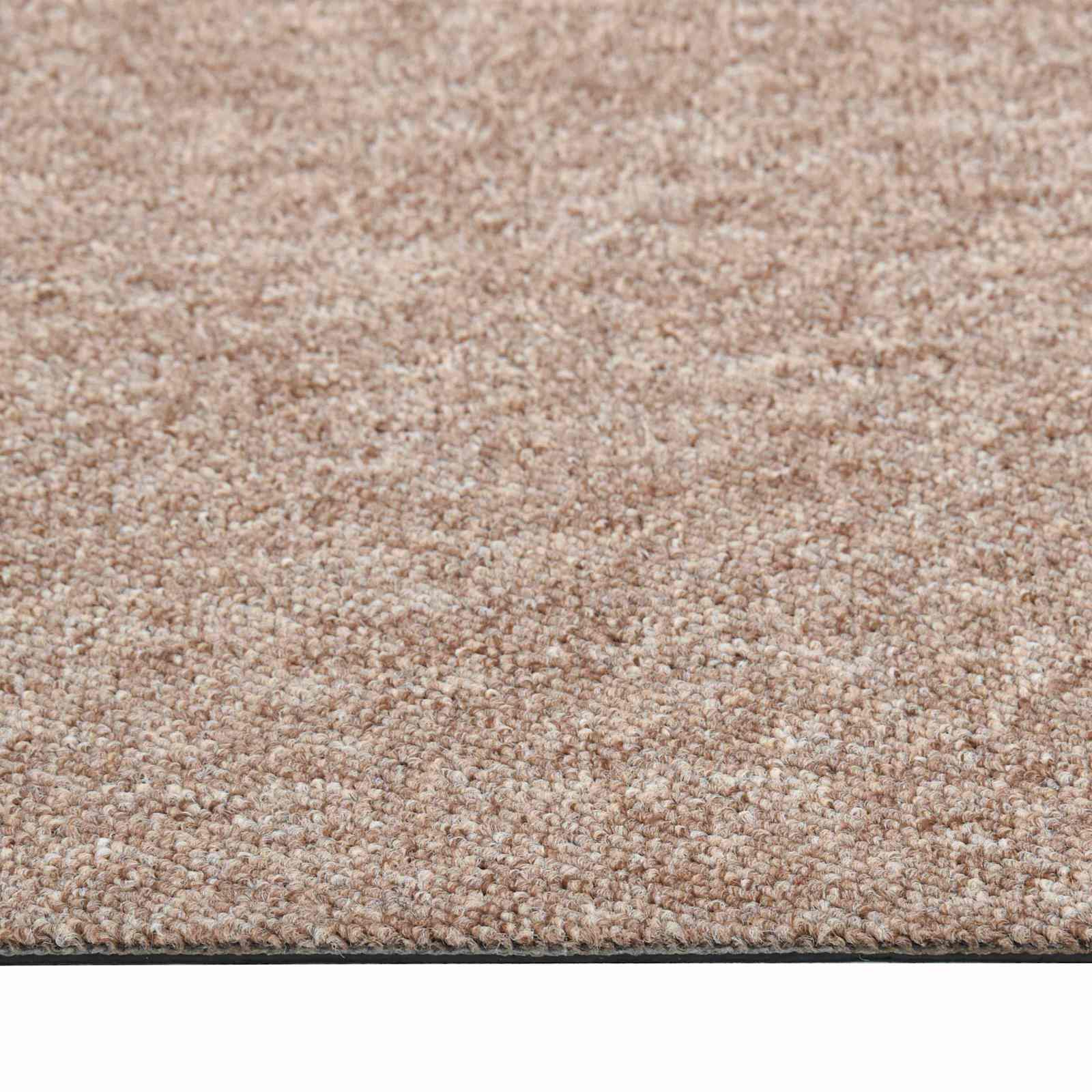 Tapijt 20 st Beige 50 x 50 cm 100% Polypropyleen