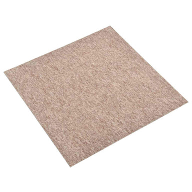 Tapijt 20 st Beige 50 x 50 cm 100% Polypropyleen