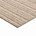 Tapijt 20 st Gestreept Beige 50 x 50 cm 100% Polypropyleen