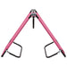 Ligbed inklapbaar staal roze