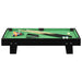Minipooltafel 3 Feet 92x52x19 cm zwart en groen