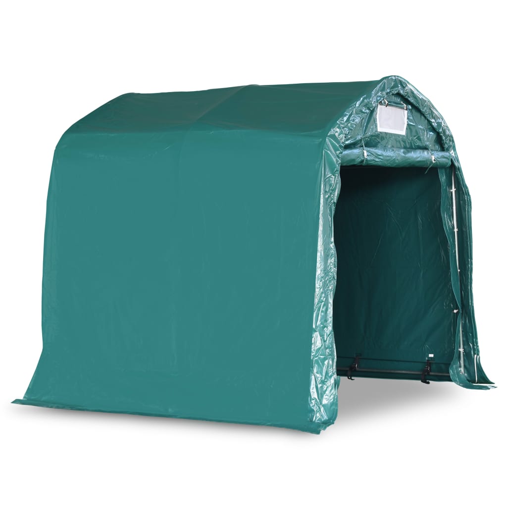 Garagetent 1,6x2,4 m PVC groen