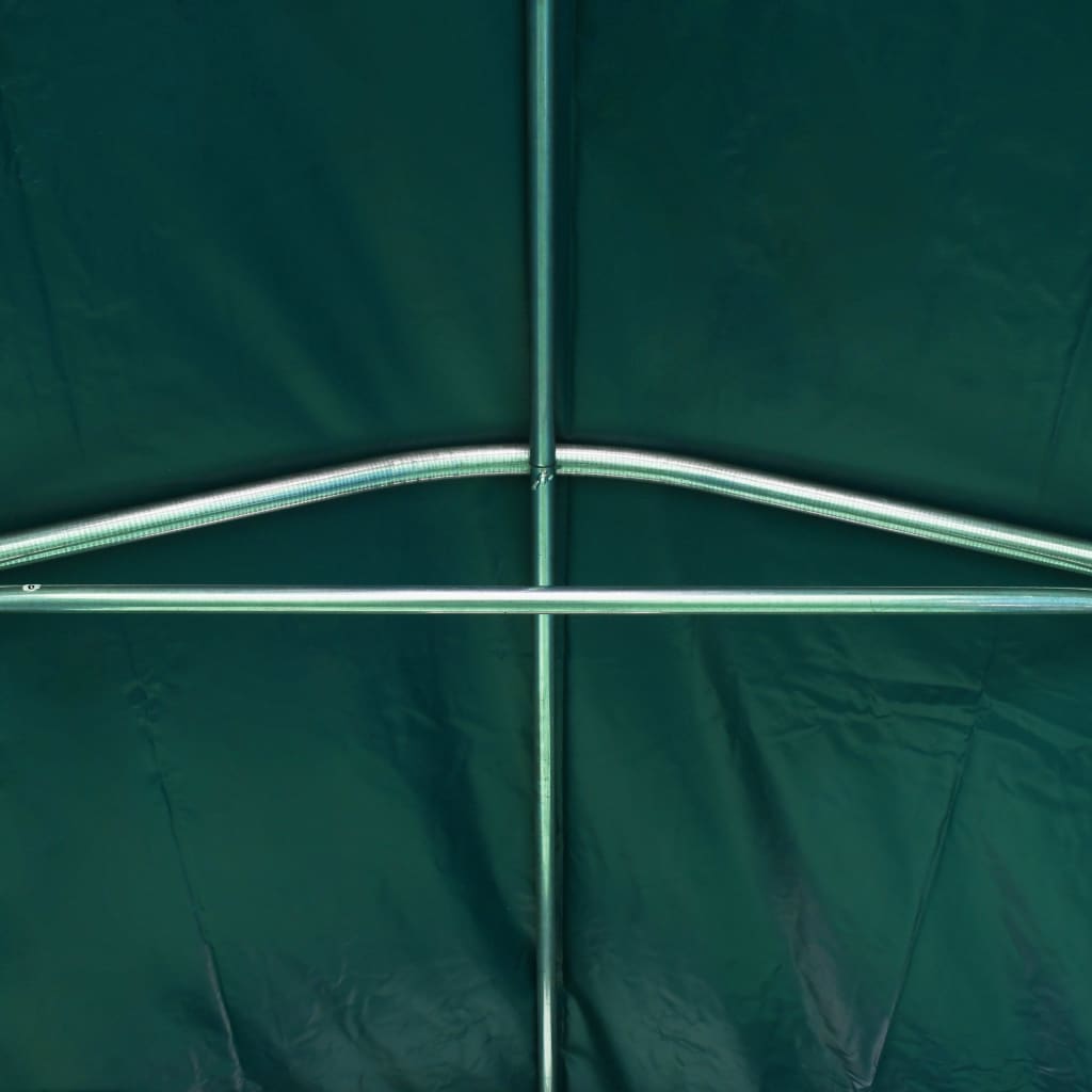 Garagetent 1,6x2,4 m PVC groen