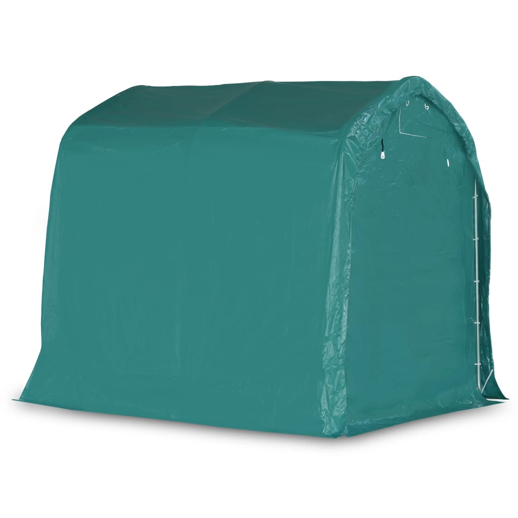 Garagetent 2,4x2,4 m PVC groen