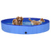 Hondenzwembad inklapbaar 200x30 cm PVC blauw