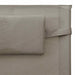 Ligbedden 2 st textileen taupe en grijs