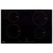 Inductiekookplaat 4 zones aanraakbediening 7000 W 77 cm glas