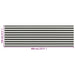 Balkonscherm 120X400 Cm Hdpe Antracietkleurig En Wit 120 x 400 cm Antraciet en wit