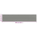 Balkonscherm 120X600 Cm Hdpe Antracietkleurig En Wit 120 x 600 cm Antraciet en wit