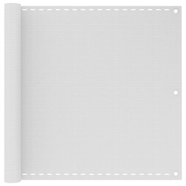 Balkonscherm 90X500 Cm Hdpe Wit 90 x 500 cm