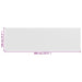 Balkonscherm 120X400 Cm Hdpe Wit 120 x 400 cm