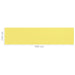 Balkonscherm 120X500 Cm Hdpe Geel En Wit 120 x 500 cm