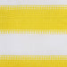 Balkonscherm 120X600 Cm Hdpe Geel En Wit 120 x 600 cm