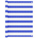 Balkonscherm 90X300 Cm Hdpe Blauw En Wit 90 x 300 cm