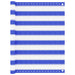 Balkonscherm 90X400 Cm Hdpe Blauw En Wit 90 x 400 cm