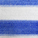 Balkonscherm 120X300 Cm Hdpe Blauw En Wit 120 x 300 cm
