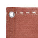 Balkonscherm 75X600 Cm Hdpe Terracottakleurig 75 x 600 cm