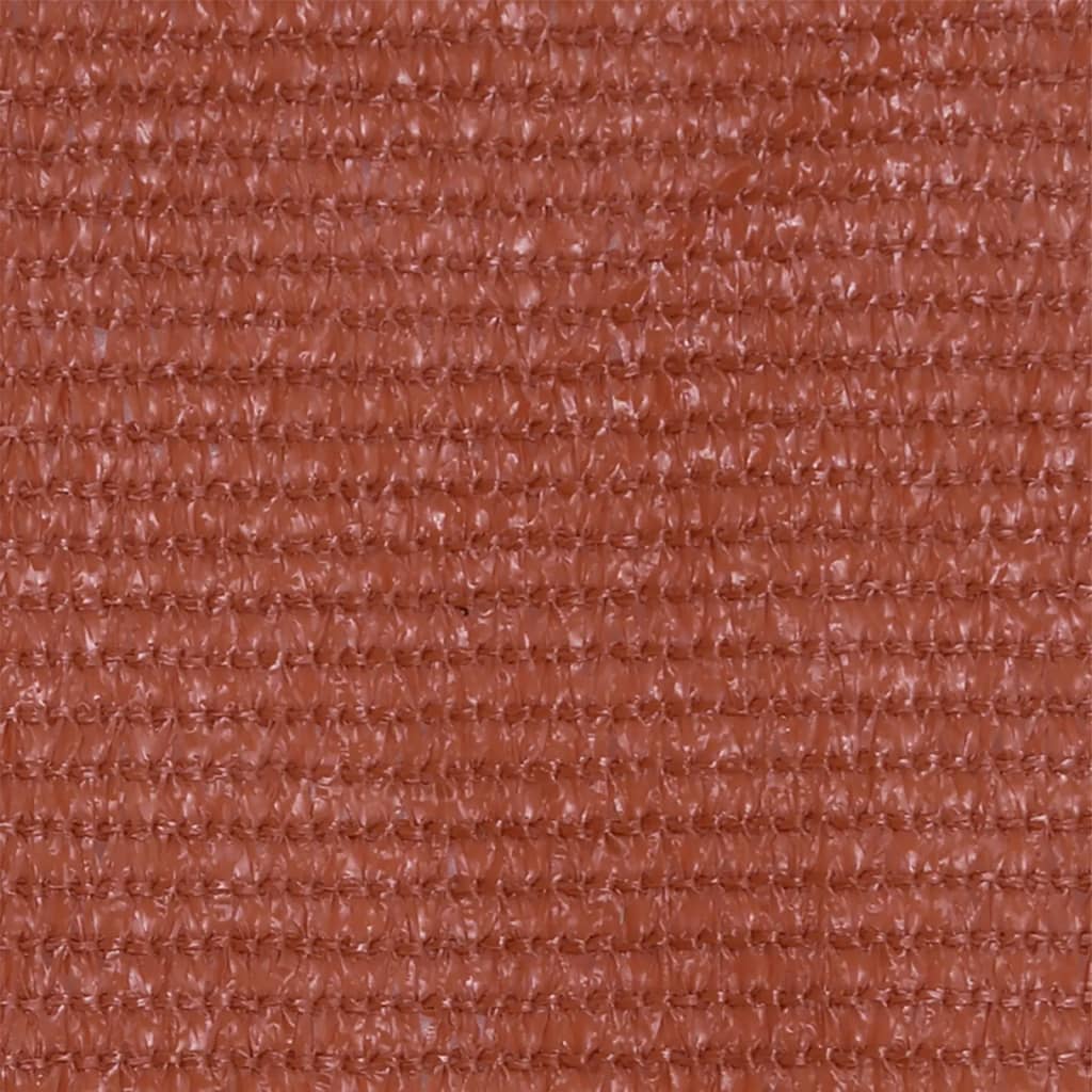 Balkonscherm 90X400 Cm Hdpe Terracottakleurig 90 x 400 cm
