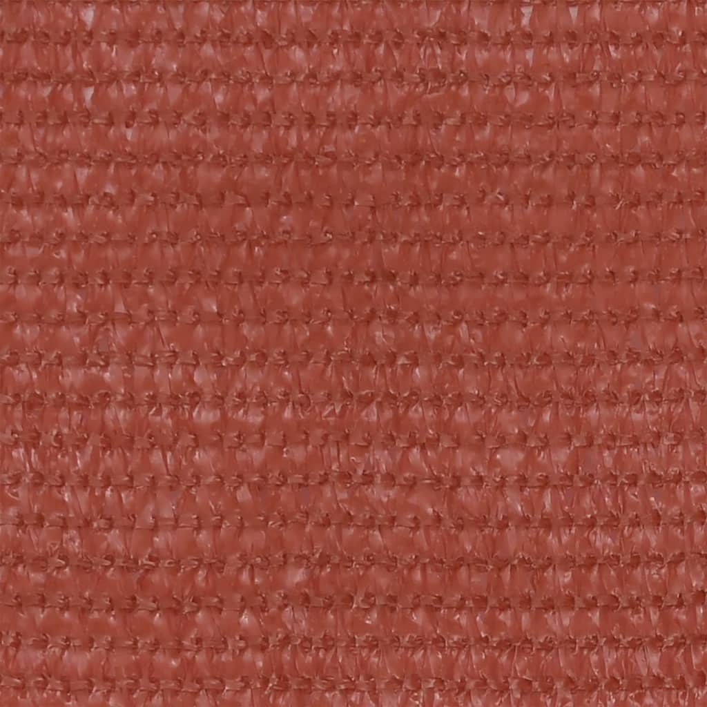 Balkonscherm 90X600 Cm Hdpe Terracottakleurig 90 x 600 cm