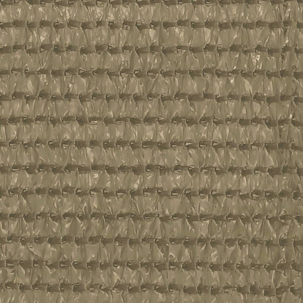 Balkonscherm 75x300 cm HDPE taupe