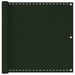 Balkonscherm 90X300 Cm Hdpe Donkergroen 90 x 300 cm