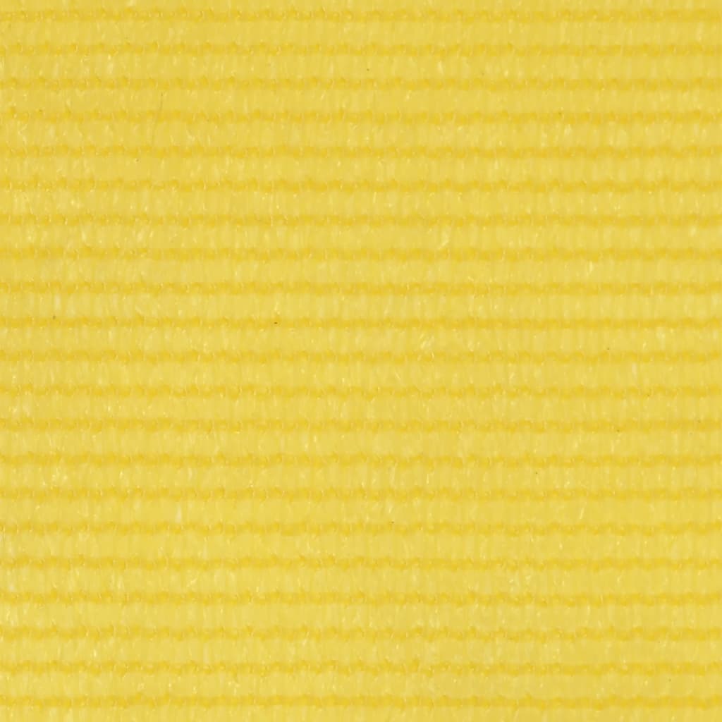 Balkonscherm 75X600 Cm Hdpe Geel 75 x 600 cm